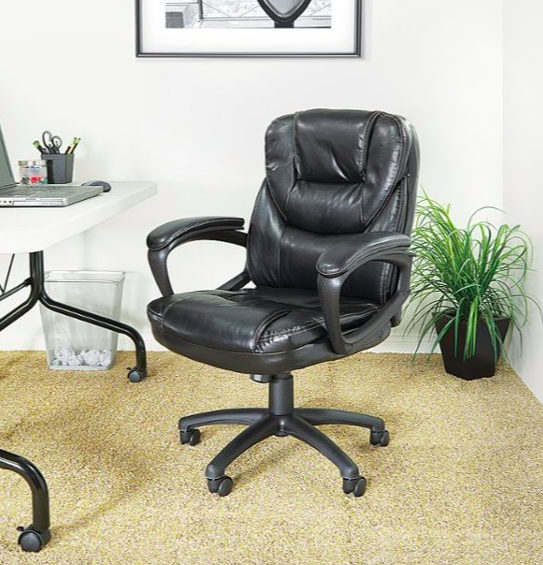 Faux Leather Executive Chair