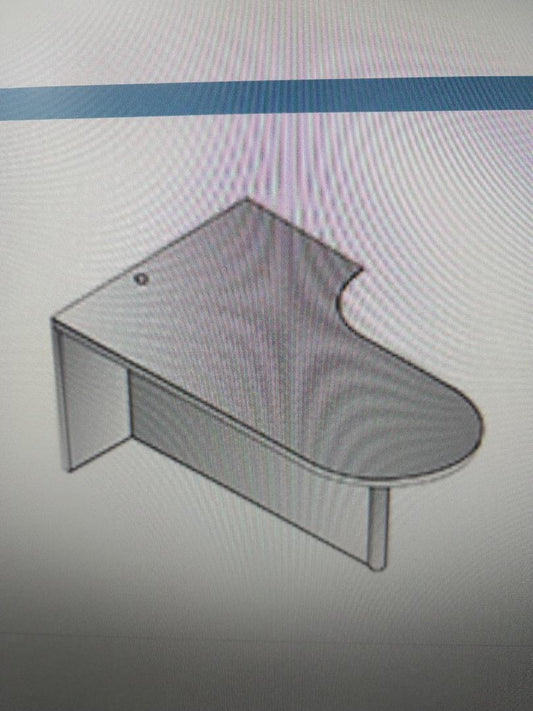 Corner Bullet Computer Desk